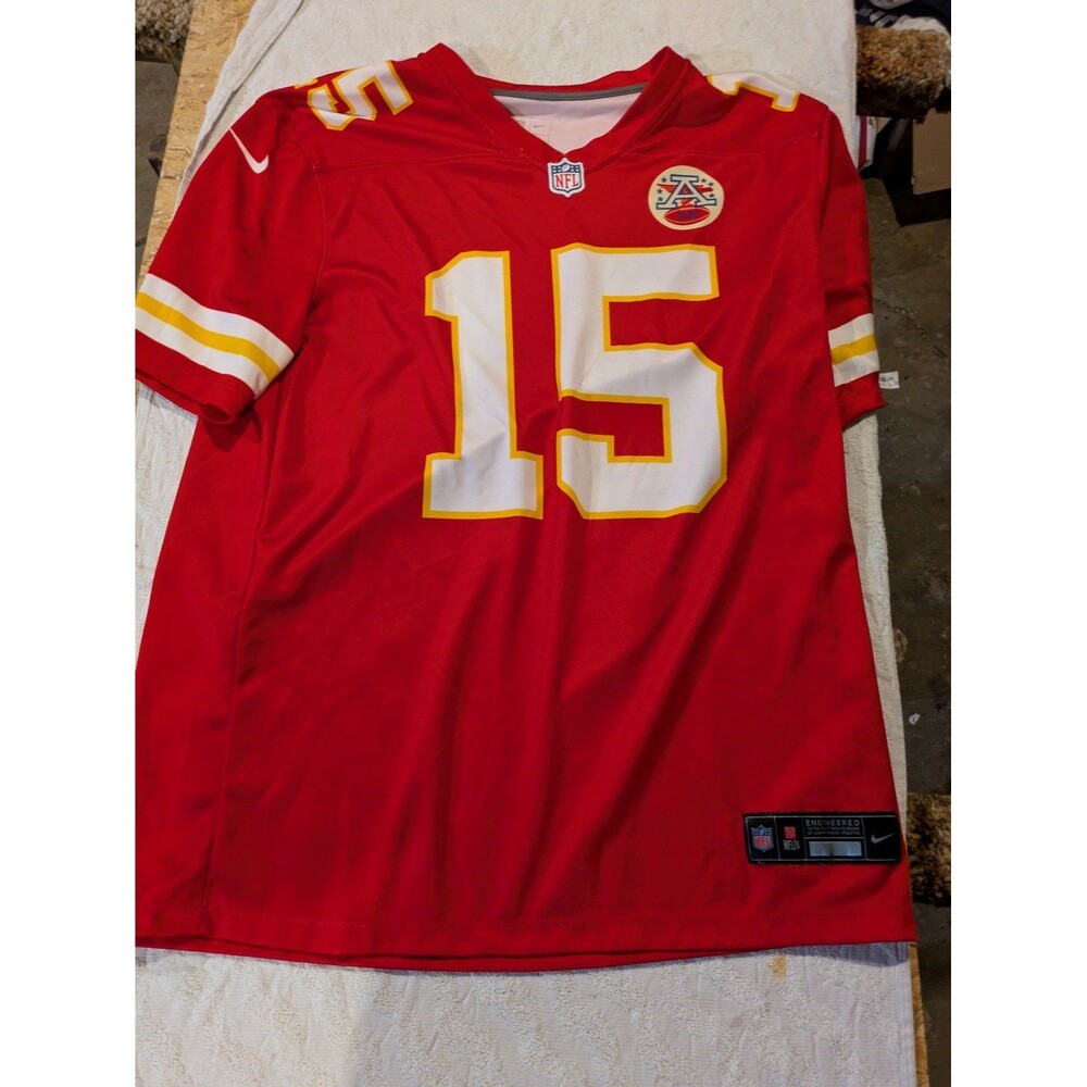 Kansas City Chiefs Patrick Mahomes #15 Red NFL Jersey